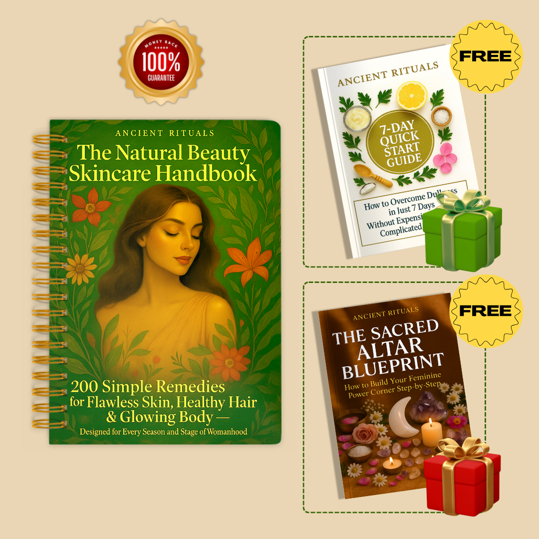 1X The Natural Beauty Skincare Handbook + 2 FREE Bonuses